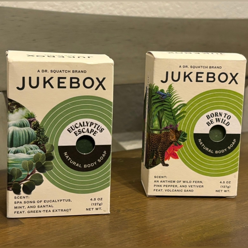 Jukebox "Born To Be Wild" And "Eucalyptus Escape" set of 2 NEW!